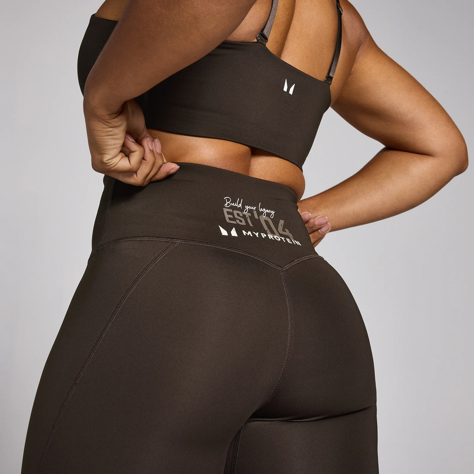 MP Women's Origin Graphic Training Leggings - Coffee - XS Image 5