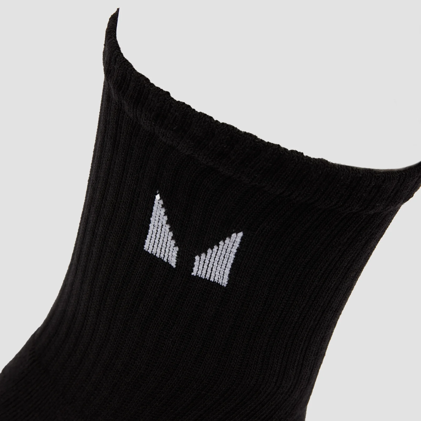 MP Unisex Crew Socks (5 Pack) - Black - UK 6-8 Image 4