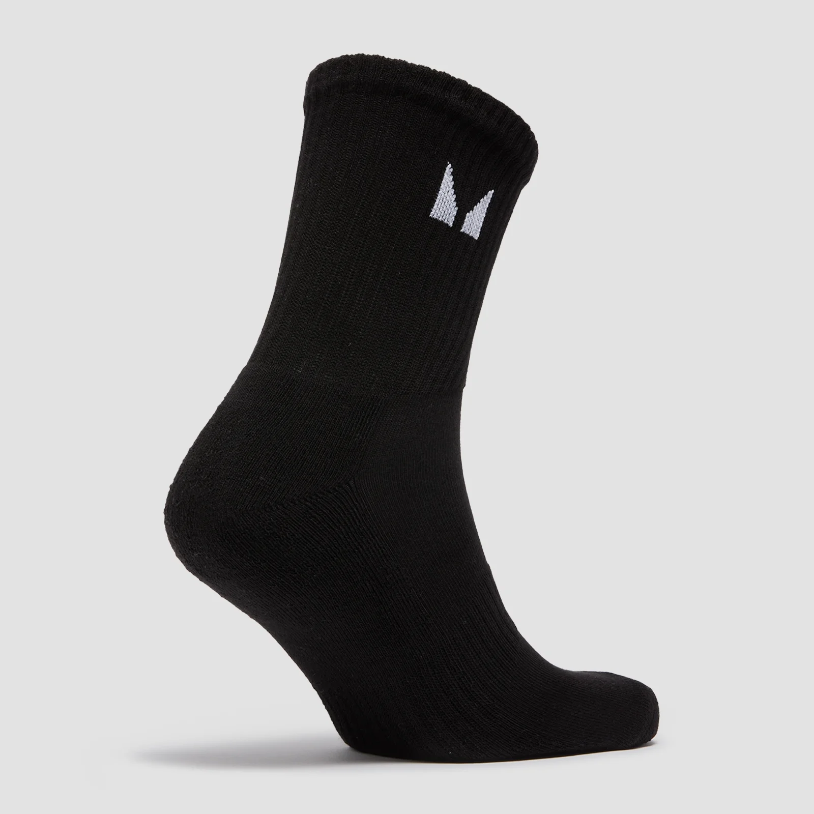 MP Unisex Crew Socks (5 Pack) - Black - UK 6-8 Image 3