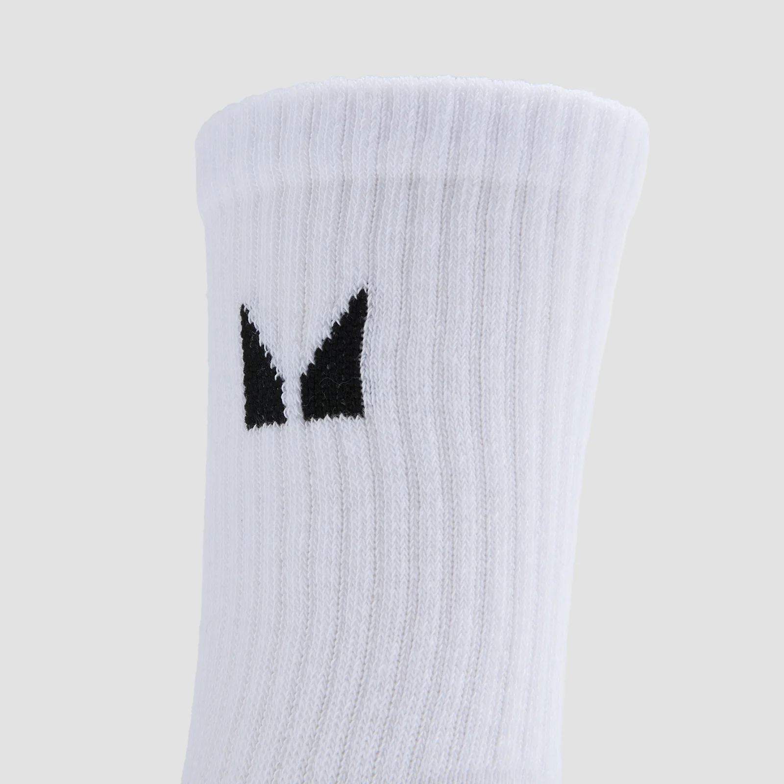 MP Unisex Crew Socks (3 Pack) - White - UK 9-11 Image 4