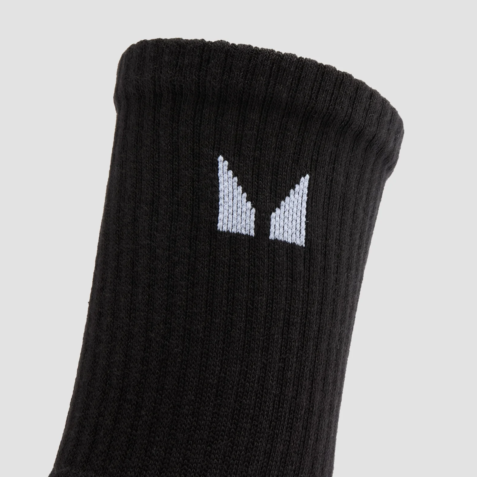 MP Unisex Crew Socks (3 Pack) - Black - UK 6-8 Image 4