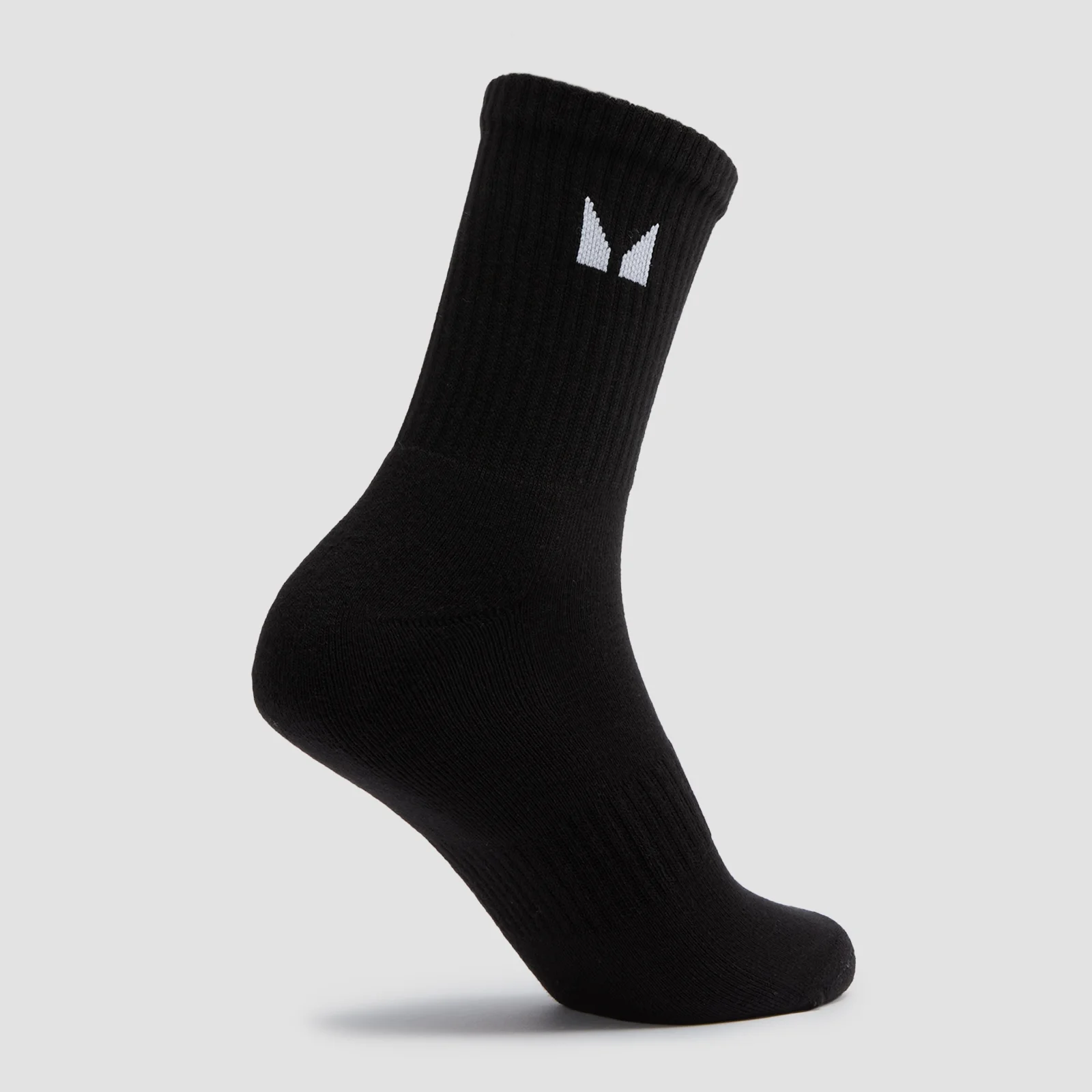 MP Unisex Crew Socks (3 Pack) - Black - UK 6-8 Image 3
