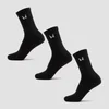 MP Unisex Crew Socks (3 Pack) - Black