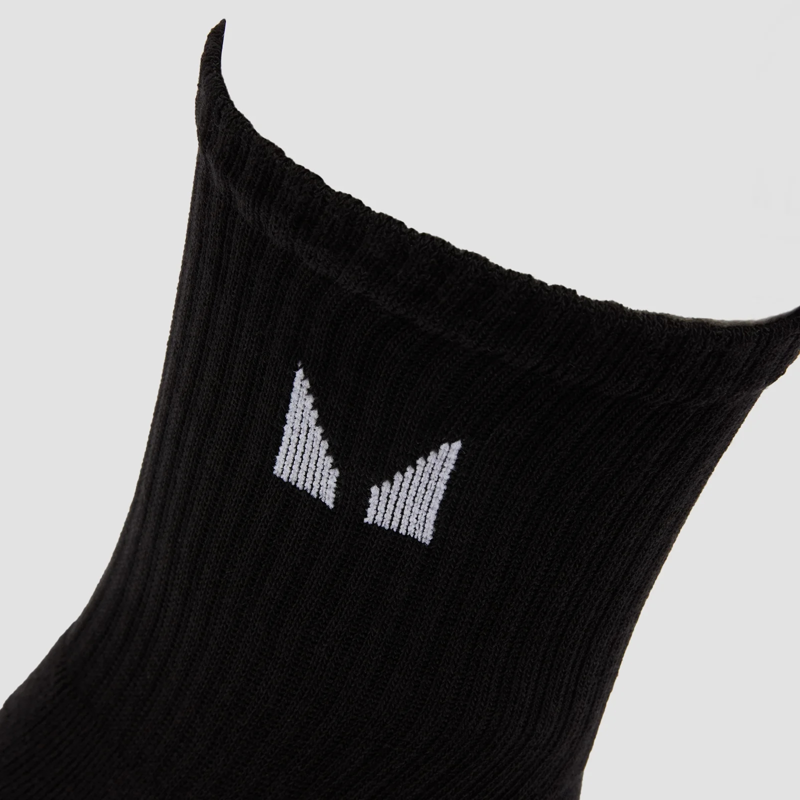 MP Unisex Crew Socks (3 Pack) - Black/White - UK 2-5 Image 5