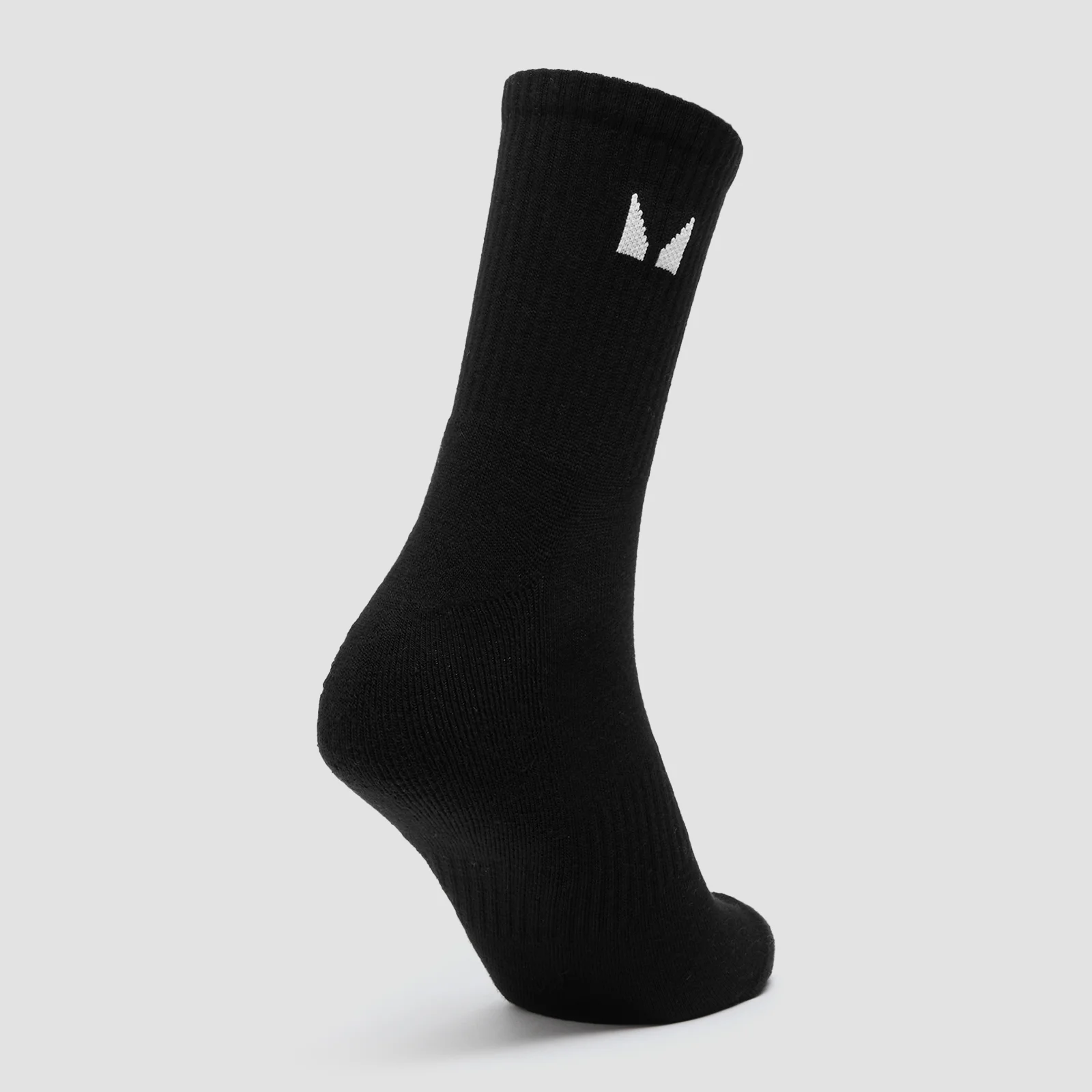 MP Unisex Crew Socks (3 Pack) - White/Black/Grey Marl - UK 2-5 Image 4