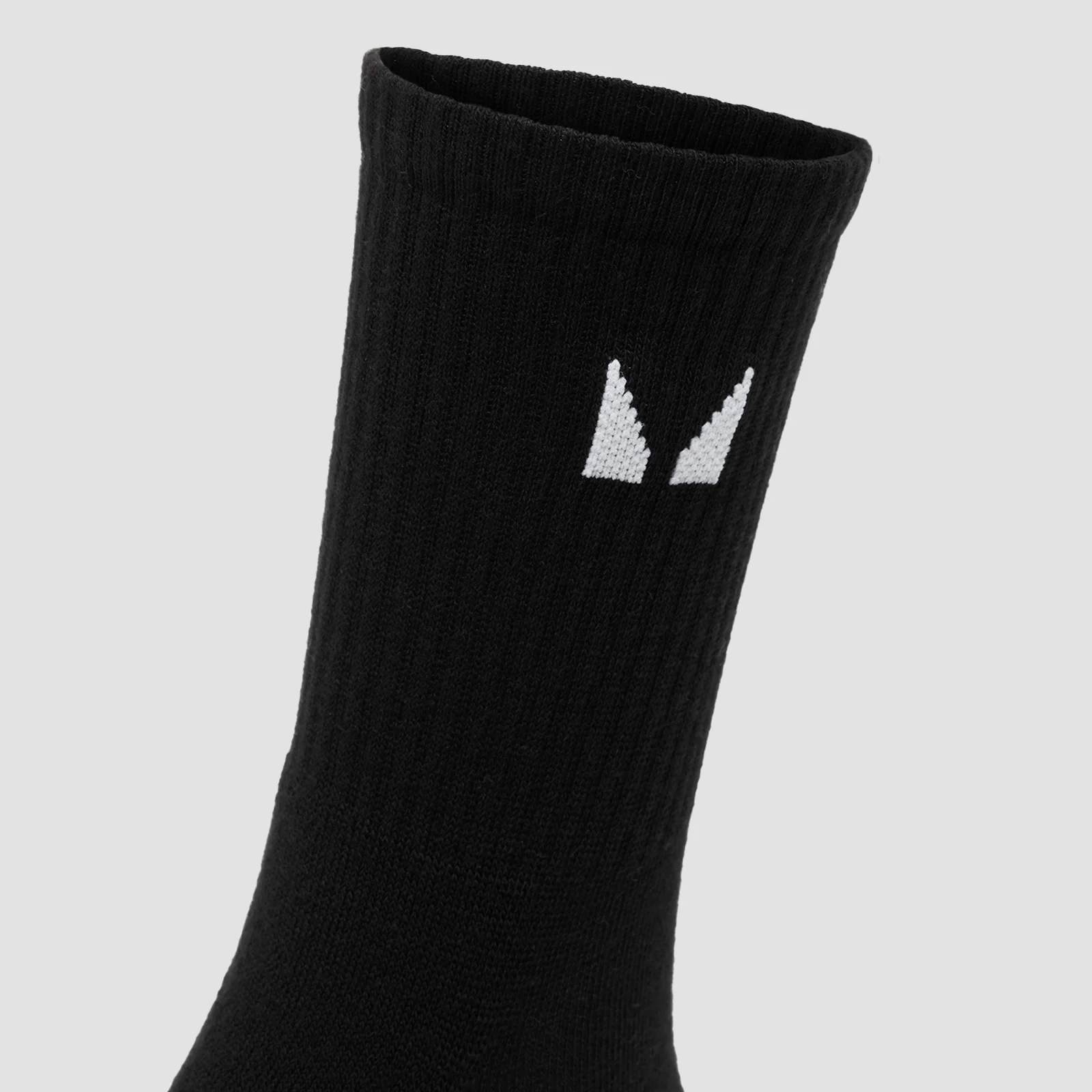 MP Unisex Crew Socks (3 Pack) - White/Black/Grey Marl - UK 2-5 Image 5