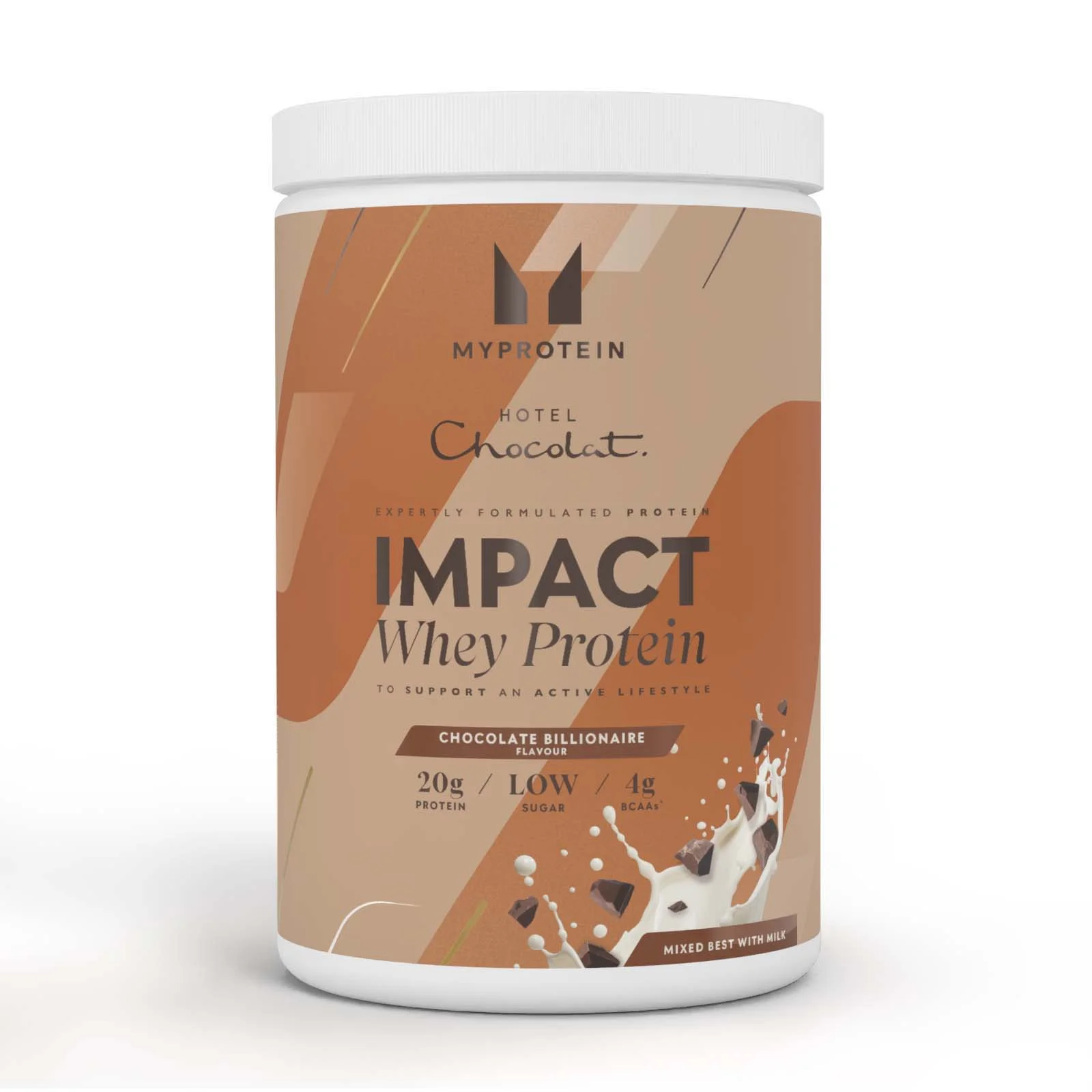 Impact Whey Protein Powder (Hotel Chocolat - Chocolate Billionaire)