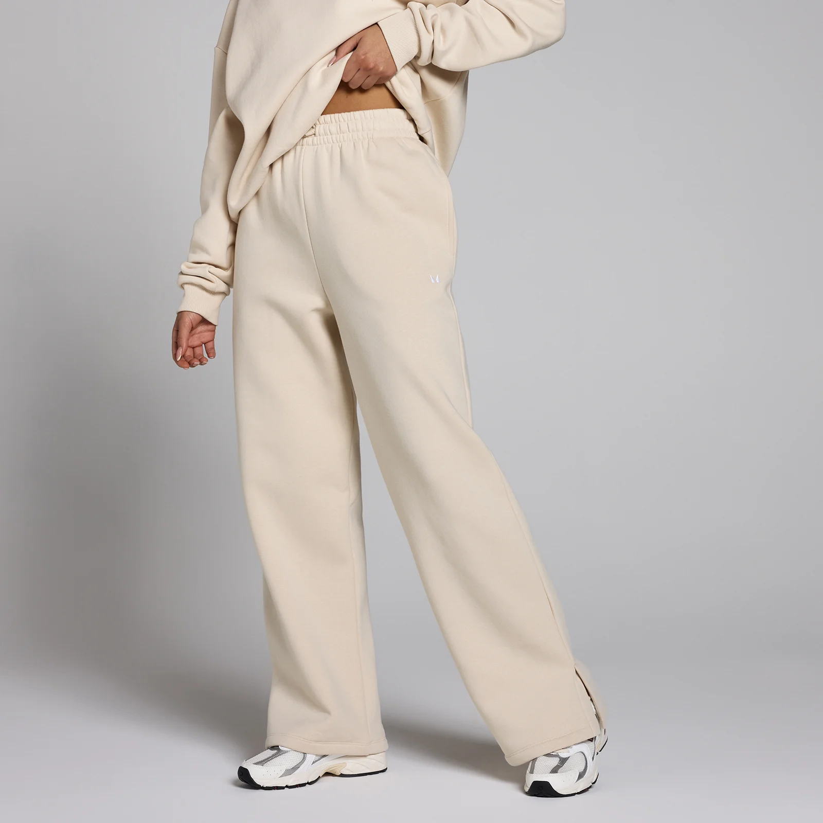 MP Women's Basics Straight Leg Joggers - Sandstone - L Image 1