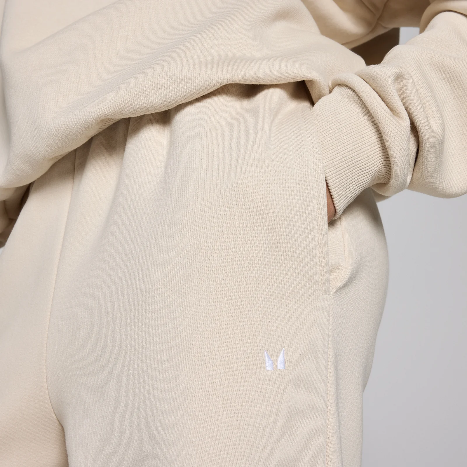 MP Women's Basics Straight Leg Joggers - Sandstone - L Image 5