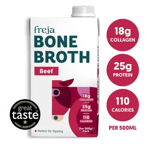 Freja Beef Bone Broth 500ml - Option Beef