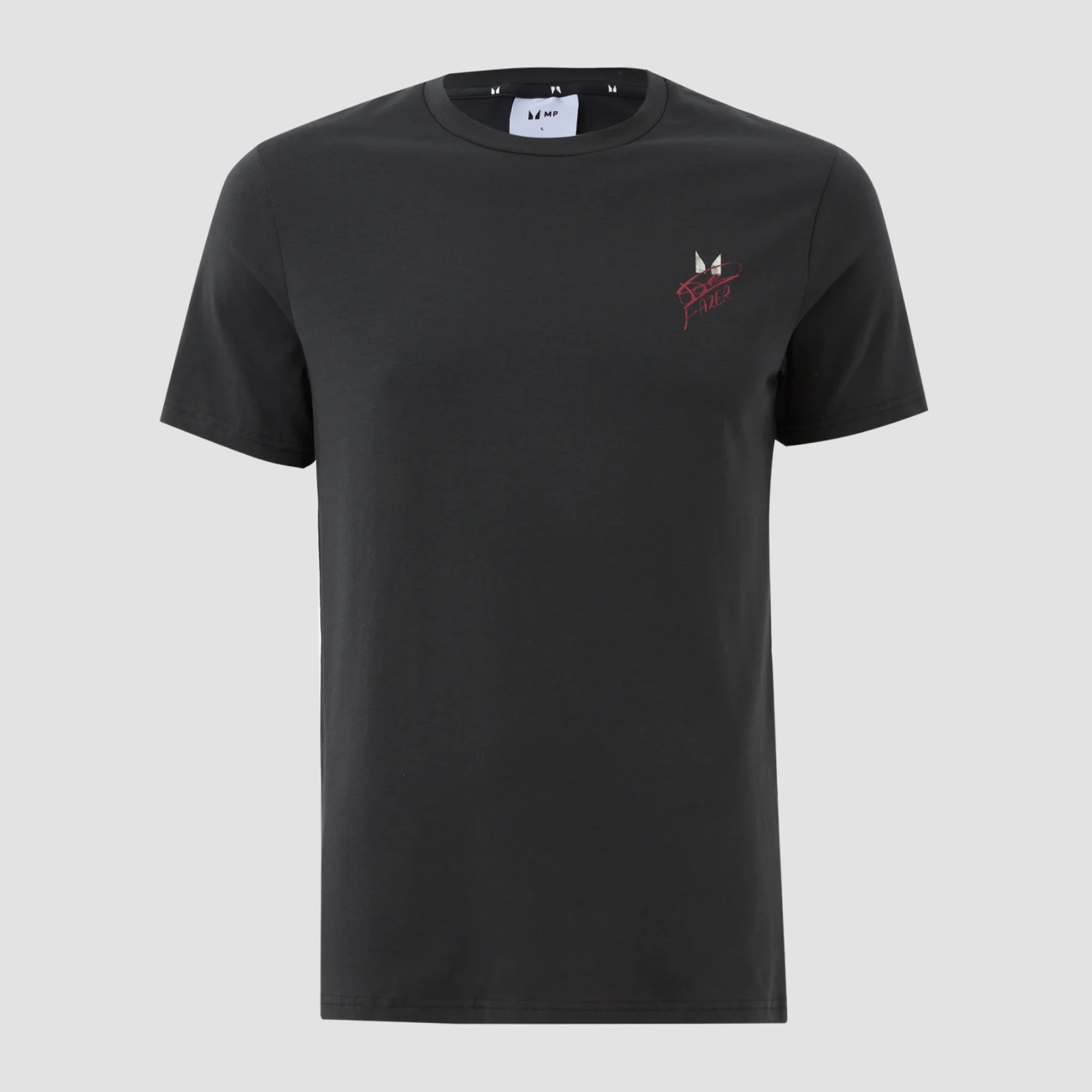 MP Men's Joe Fazer Muscle Fit Graphic T-Shirt - Washed Black - XS Image 3