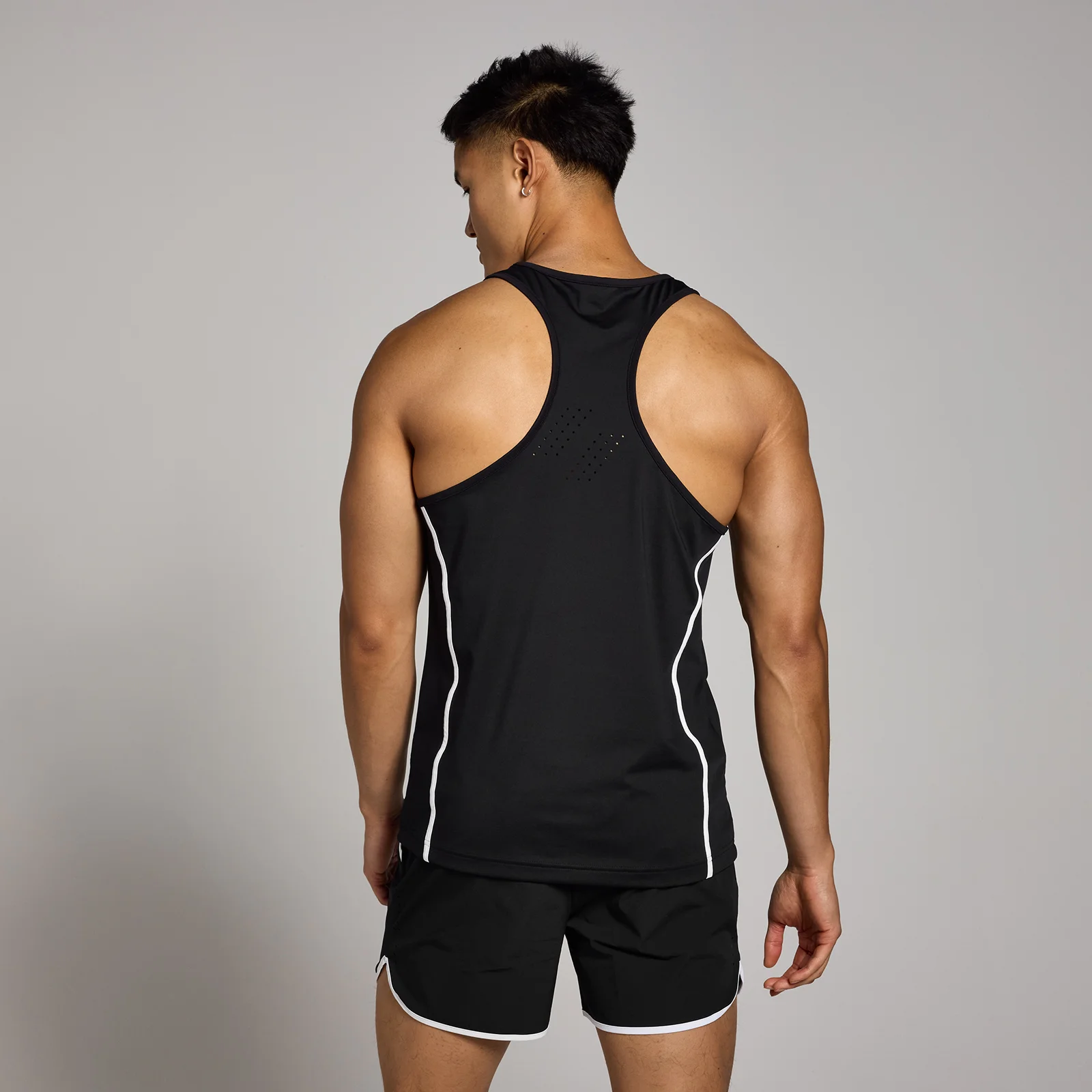 MP Men's Tempo Binding Vest - Black - XS Image 2