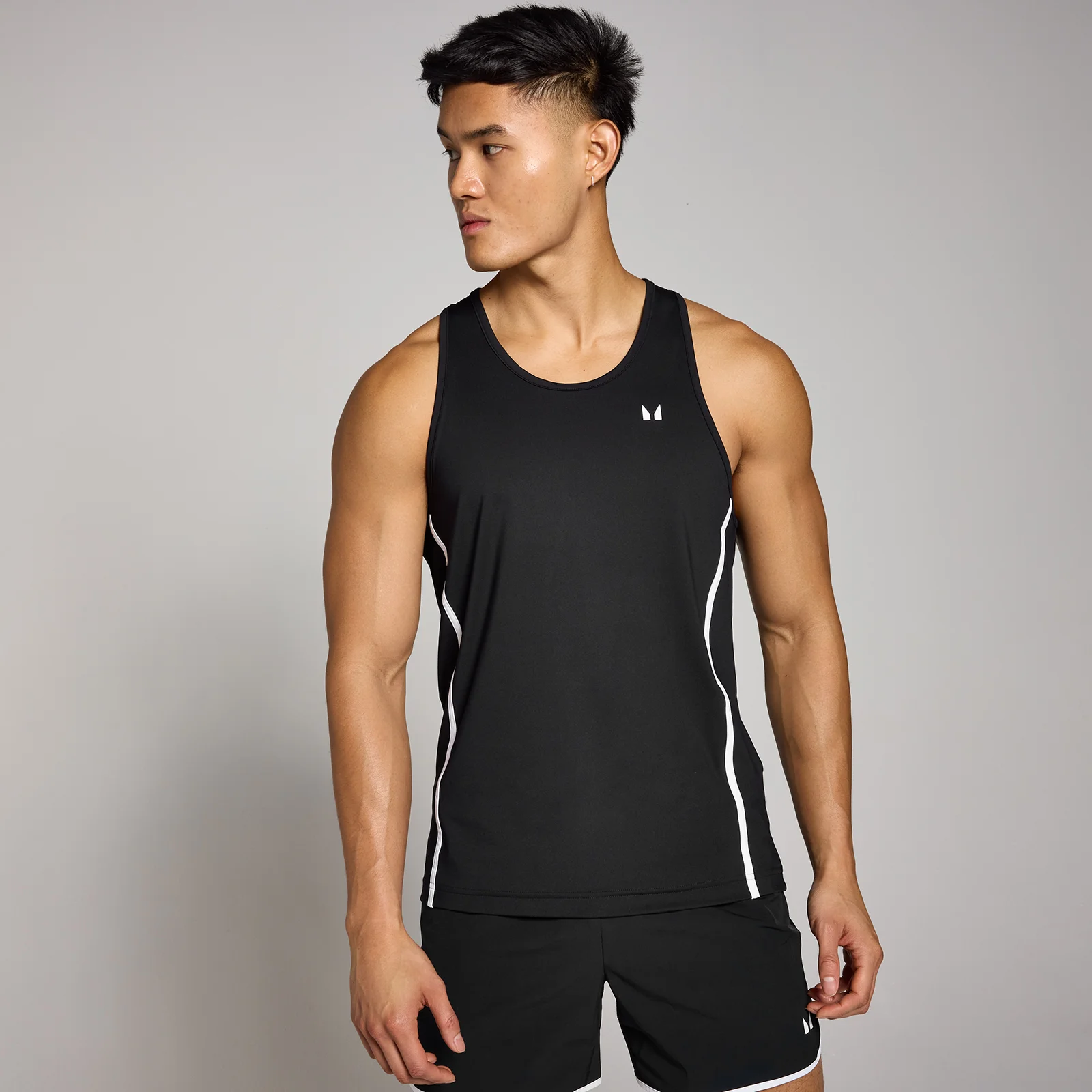 MP Men's Tempo Binding Vest - Black - XS Image 1