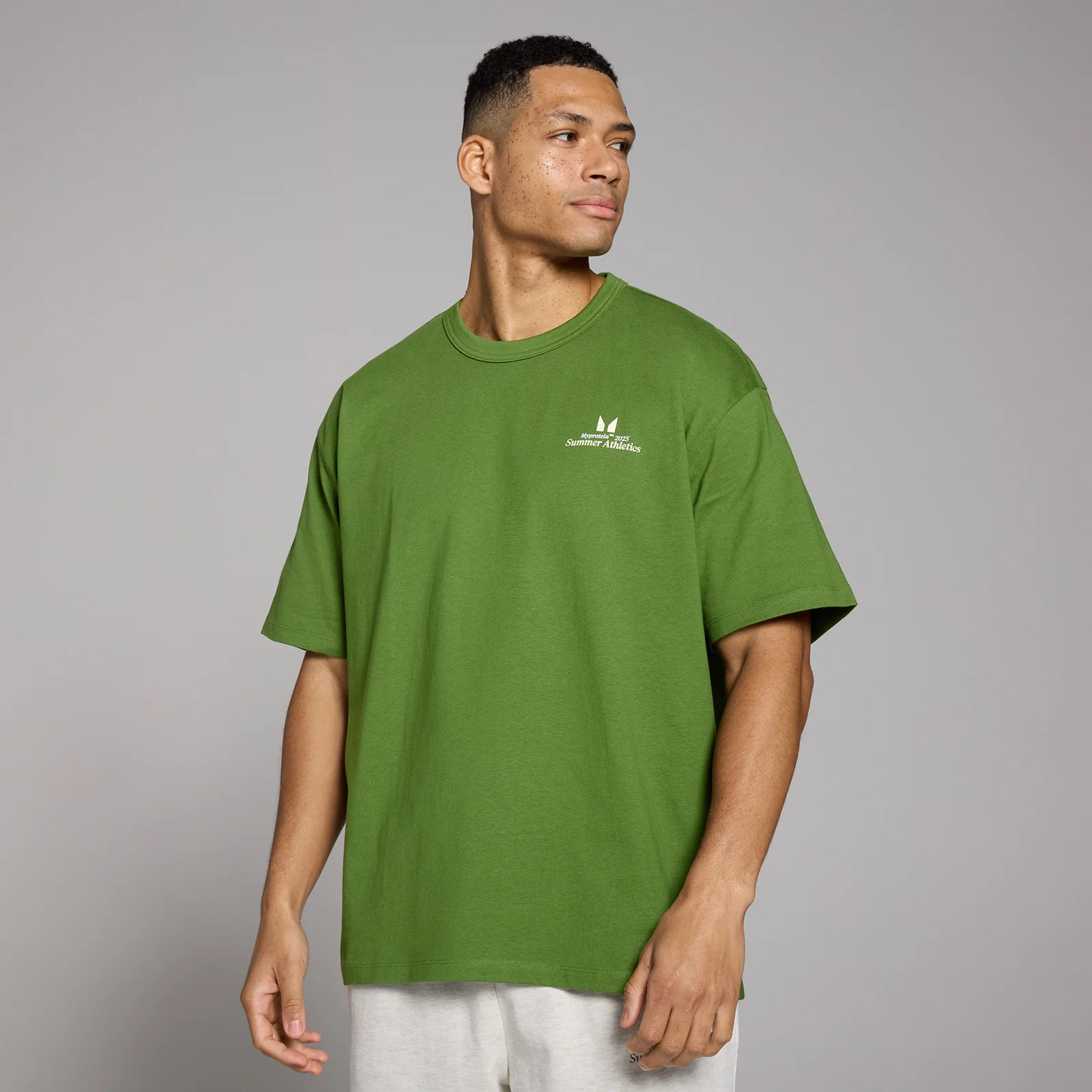 MP Retro Graphic T-Shirt - Dark Pine - XXS-XS Image 1