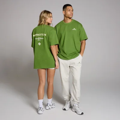 MP Retro Graphic T-Shirt - Dark Pine - XXS-XS Image 6