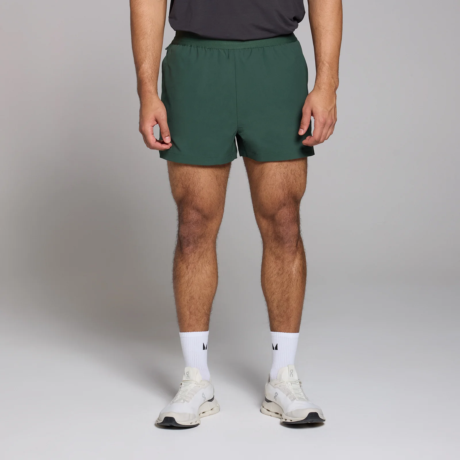 MP Men's Tempo Graphic 3" Shorts - Deep Green - M Image 1