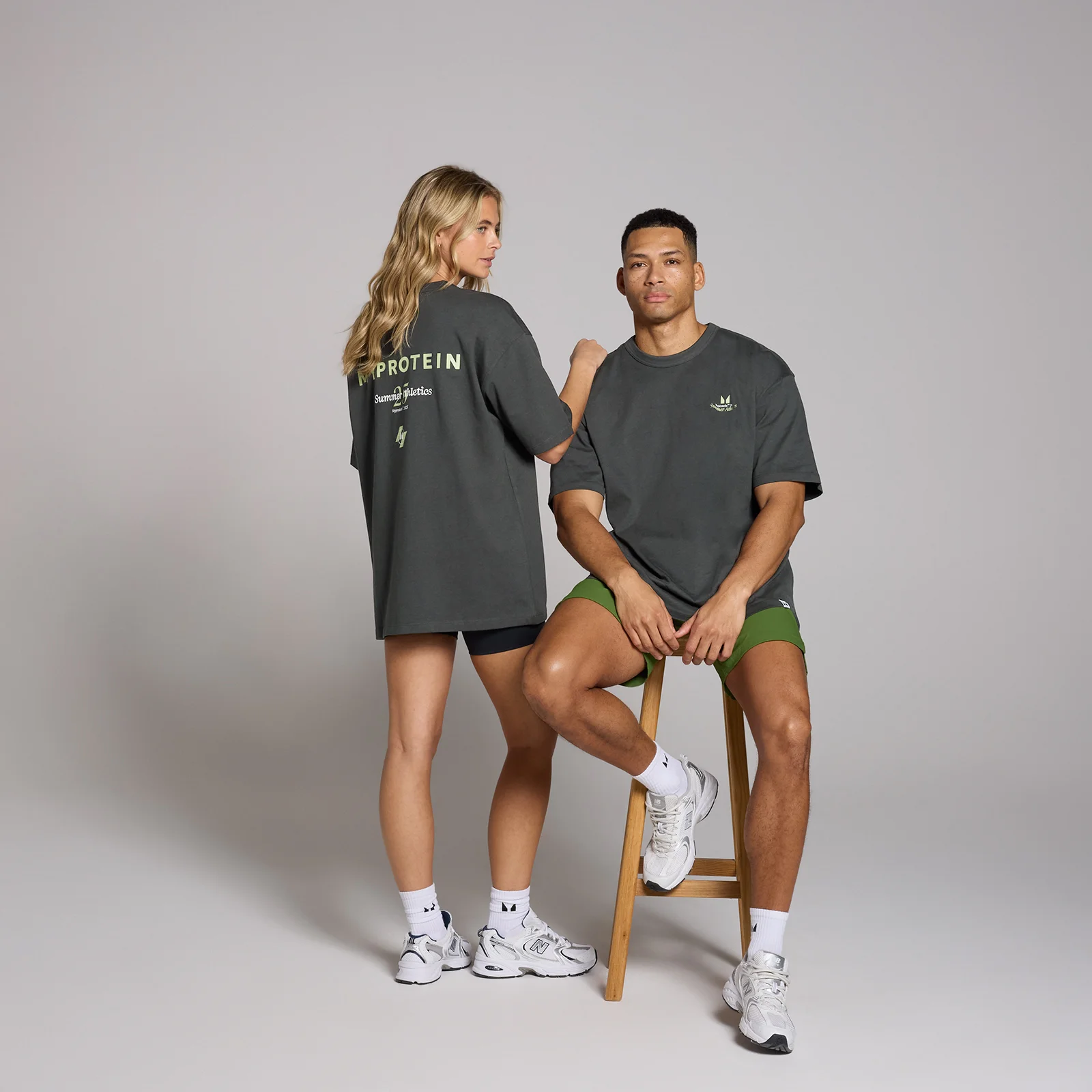 MP Retro Graphic T-Shirt - Washed Black - XXS-XS Image 5