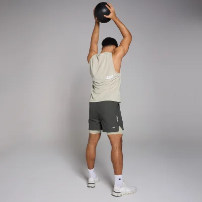 MP Men's Tempo 5" 2-in-1 Shorts - Washed Black - XS Image 6