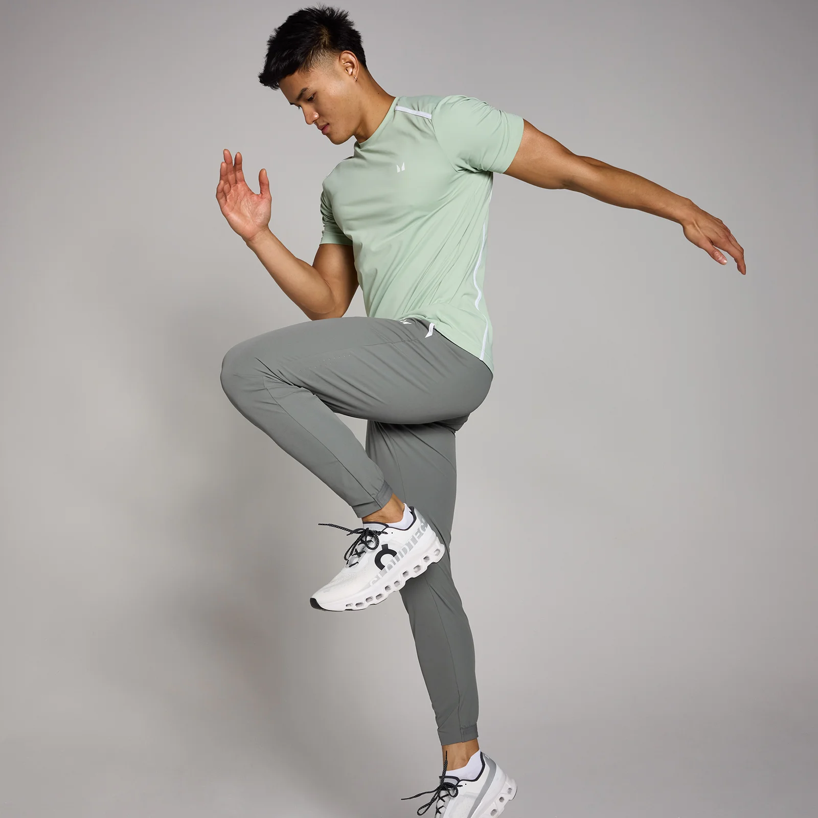 MP Men's Tempo Binding Joggers - Rock - XS Image 4