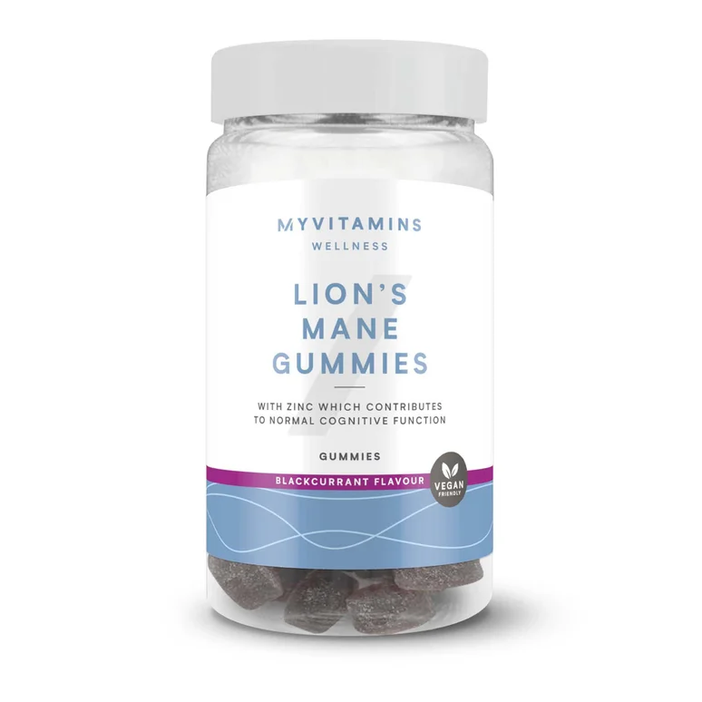 Lion's Mane Focus Gummies - 60gummies - Blackcurrant