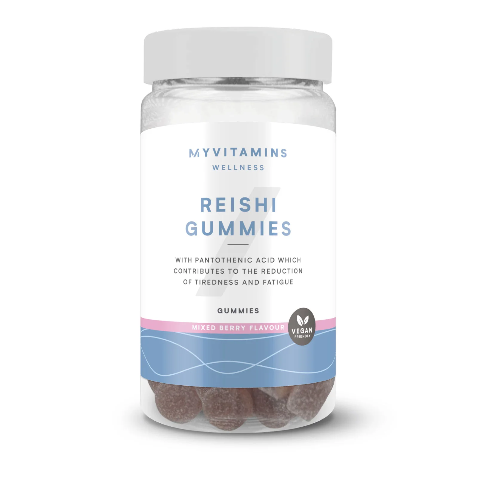 Mushroom Gummies - 60gummies - Reishi (Relax) - Mixed Berry Image 1