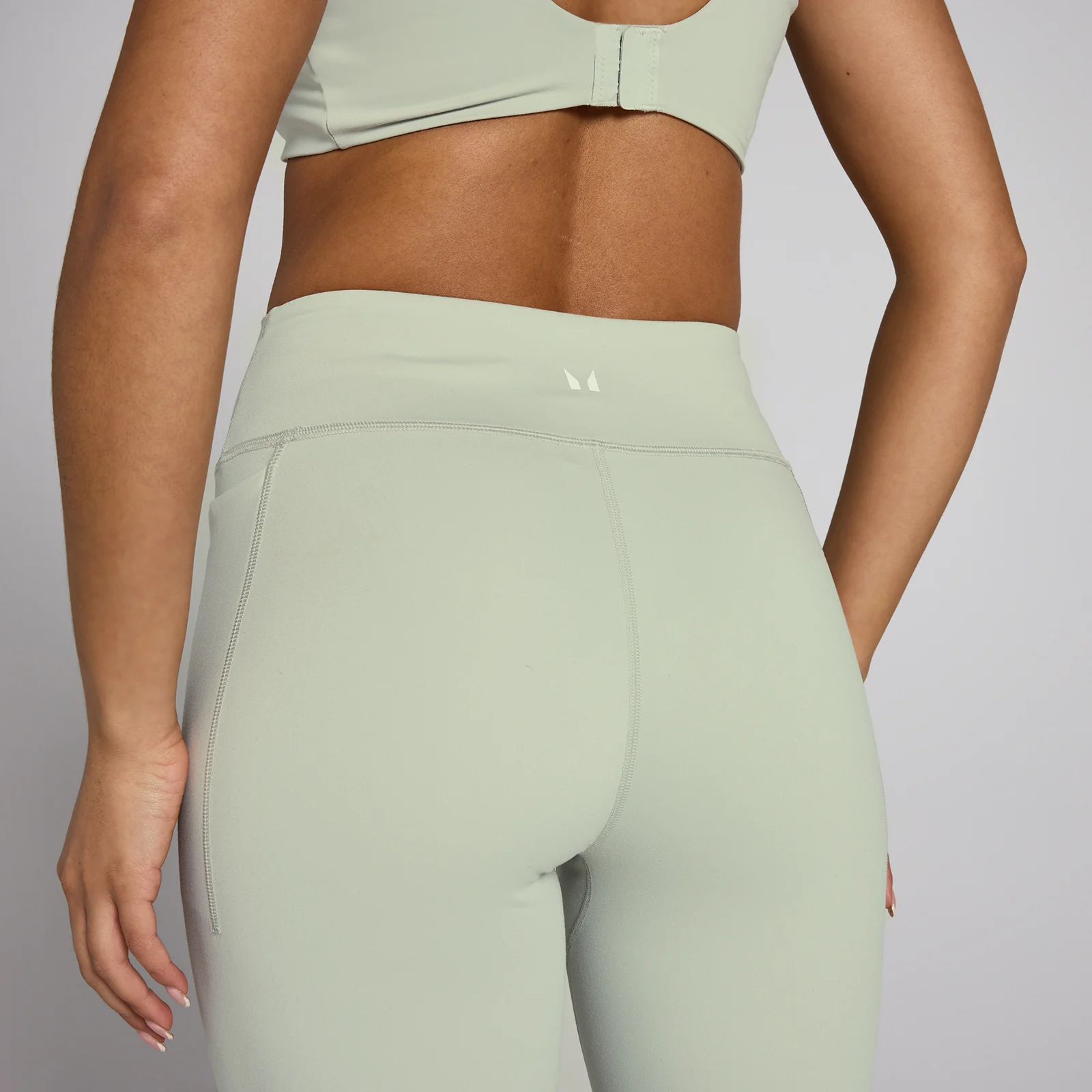 MP Women's Tempo Sculpt Training Leggings - Mineral Green - XL Image 4