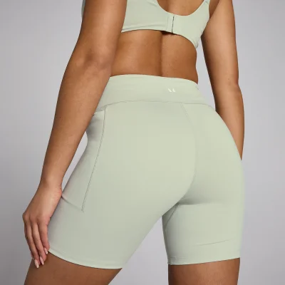 MP Women's Tempo Sculpt Training Shorts - Mineral Grey - S Image 6