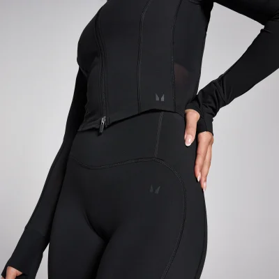 MP Women's Tempo Studio Cropped Jacket - Black - XXL Image 6