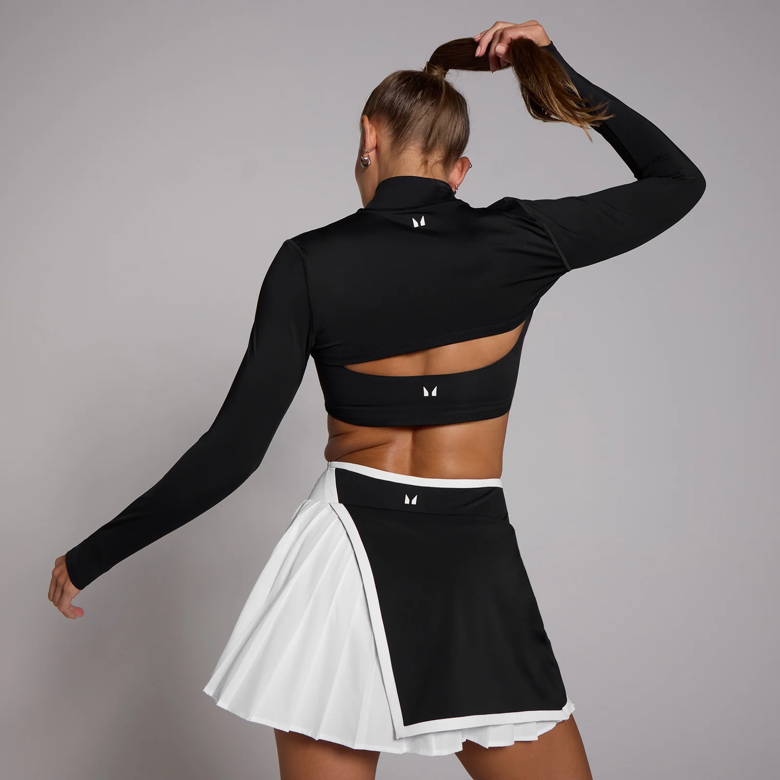MP Women's Tempo Super Crop Jacket - Black - XL Image 2