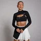 MP Women's Tempo Super Crop Jacket - Black