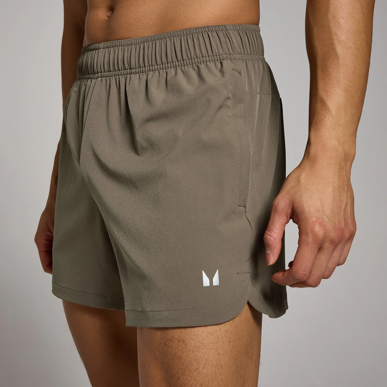 MP Men's Woven Training 5" Shorts - Bark - XS Image 4