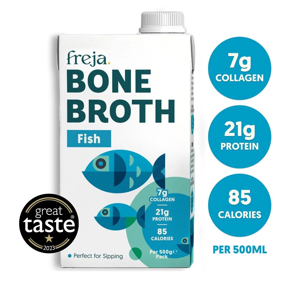 Freja Fish Bone Broth 500ml Image 1