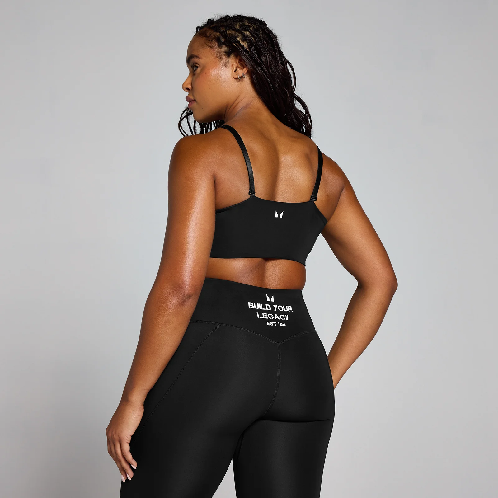 MP Women's Origin Graphic Training Sports Bra - Black - XS Image 2