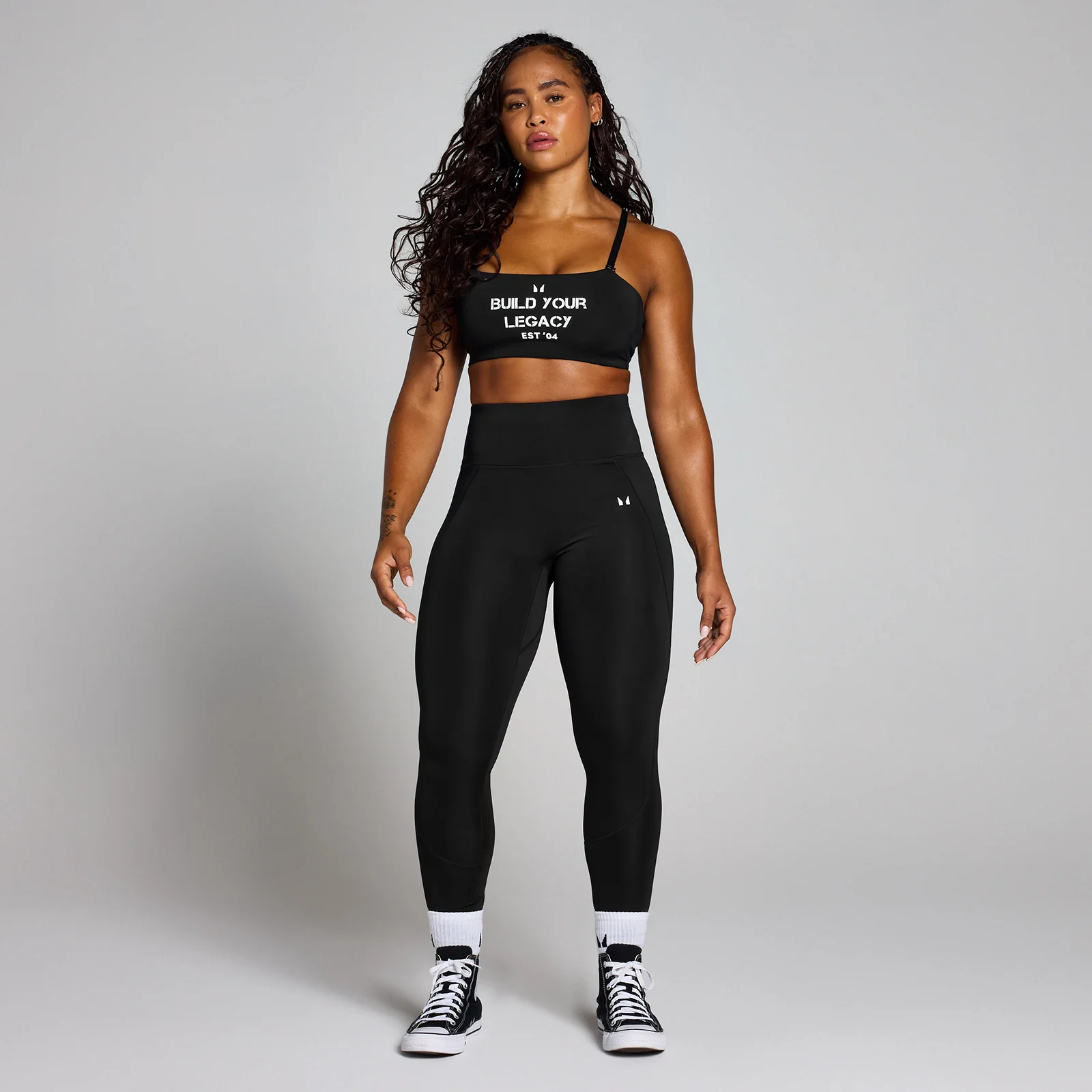 MP Women's Origin Graphic Training Sports Bra - Black - XS Image 3