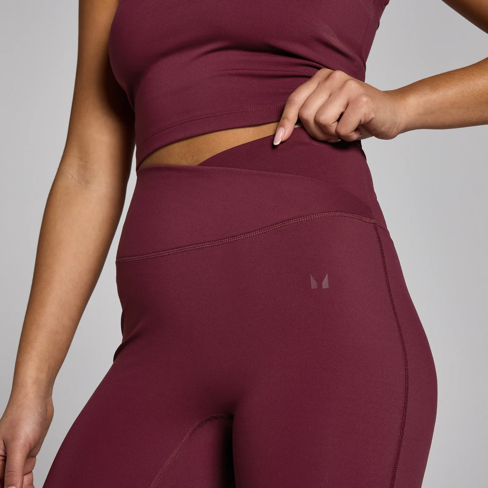 MP Women's Tempo Leggings - Red Wine - XXL Image 5