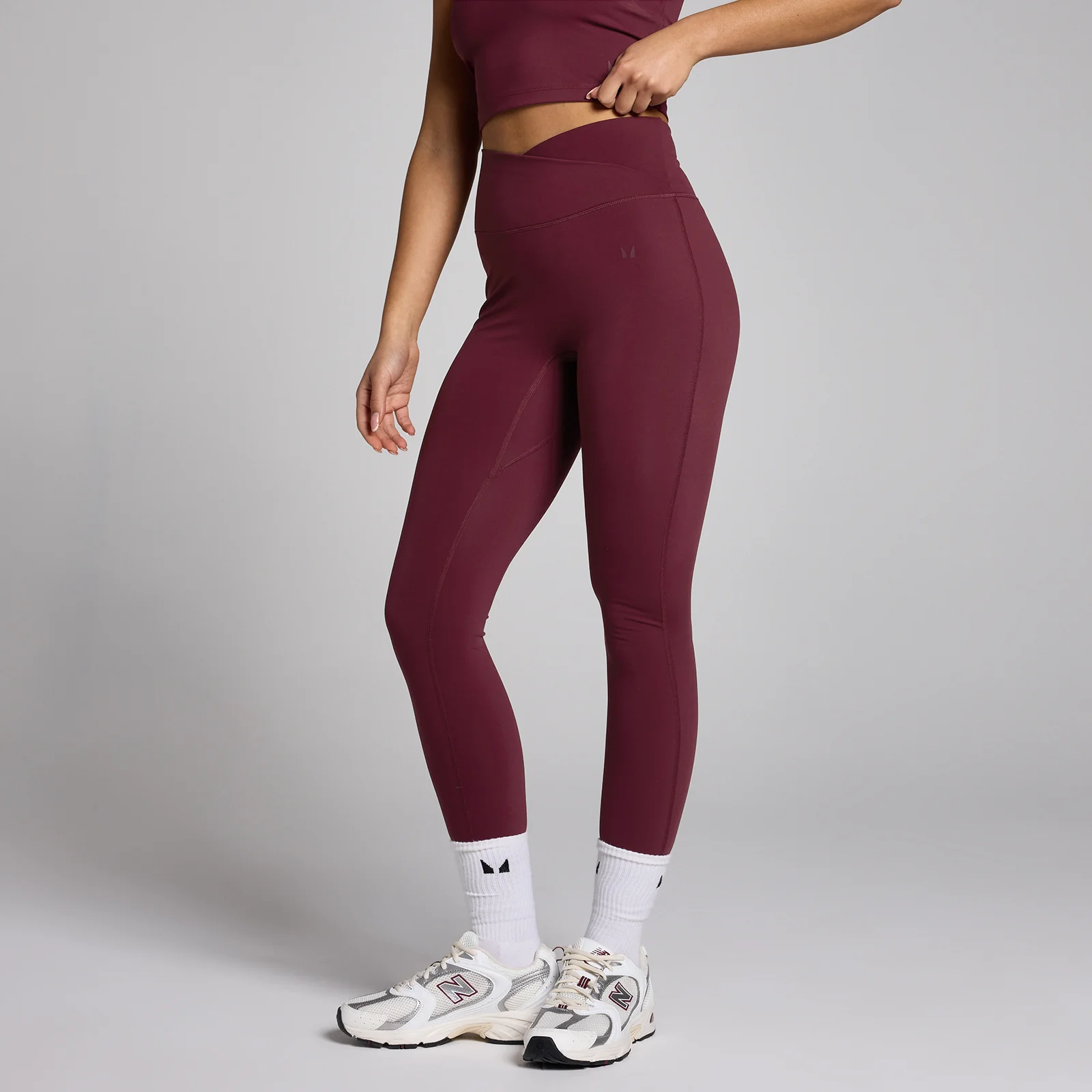 MP Women's Tempo Leggings - Red Wine - XXL Image 1