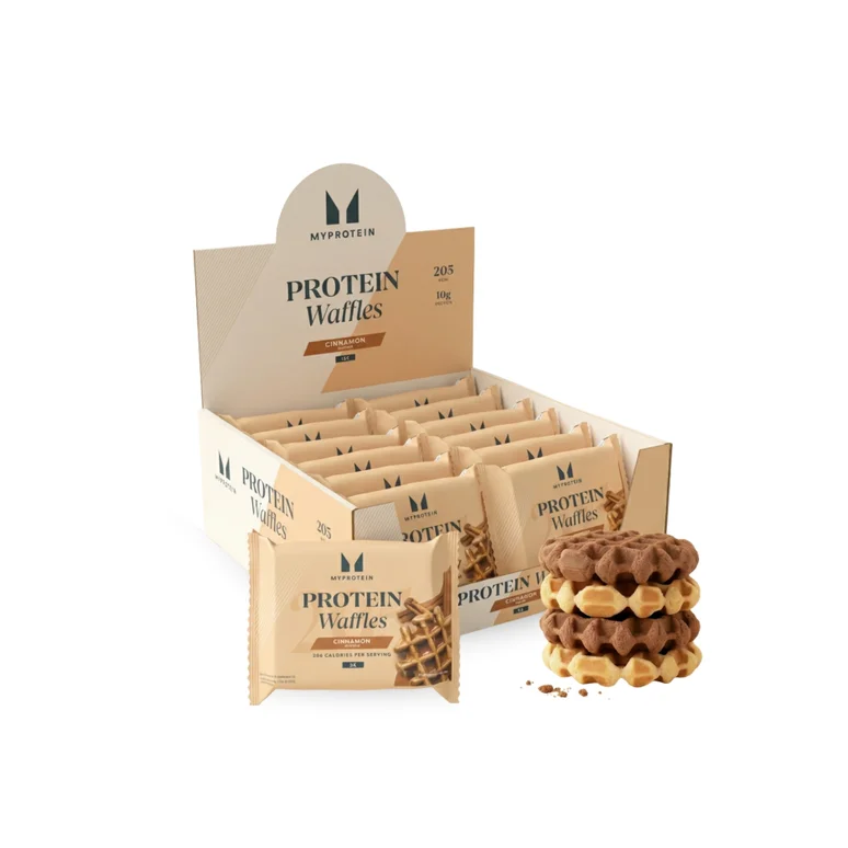 Protein Waffles - 12 x 50g - Cinnamon