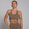 MP Women's Power Cross Back Sports Bra - Espresso