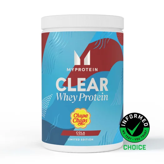Clear Whey Protein Powder - 500g - 20servings - Chupa Chups® - Cola