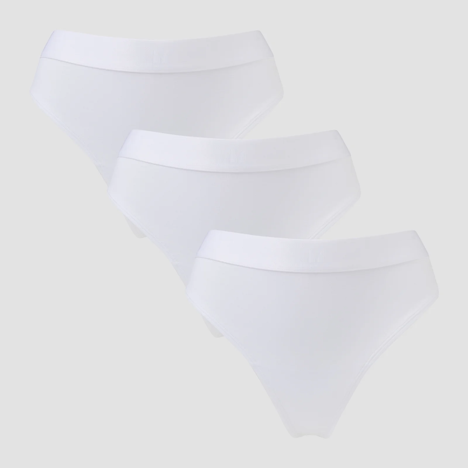 MP Women's Mid Rise Thong (3 Pack) - White - S Image 1