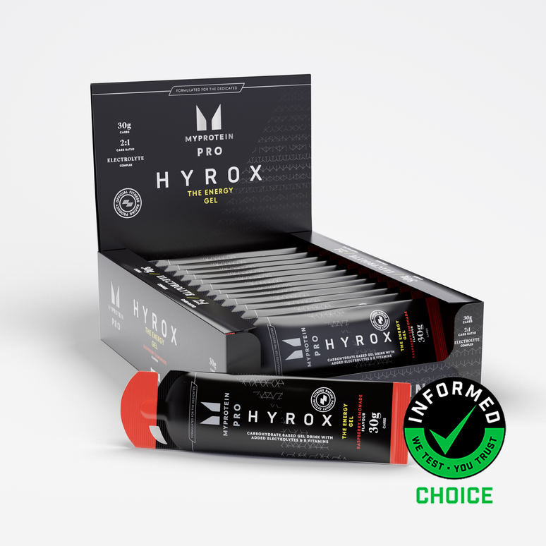 THE Energy Gel | Carbohydrate & Electrolyte Gel - 20 x 70g - Raspberry Lemonade