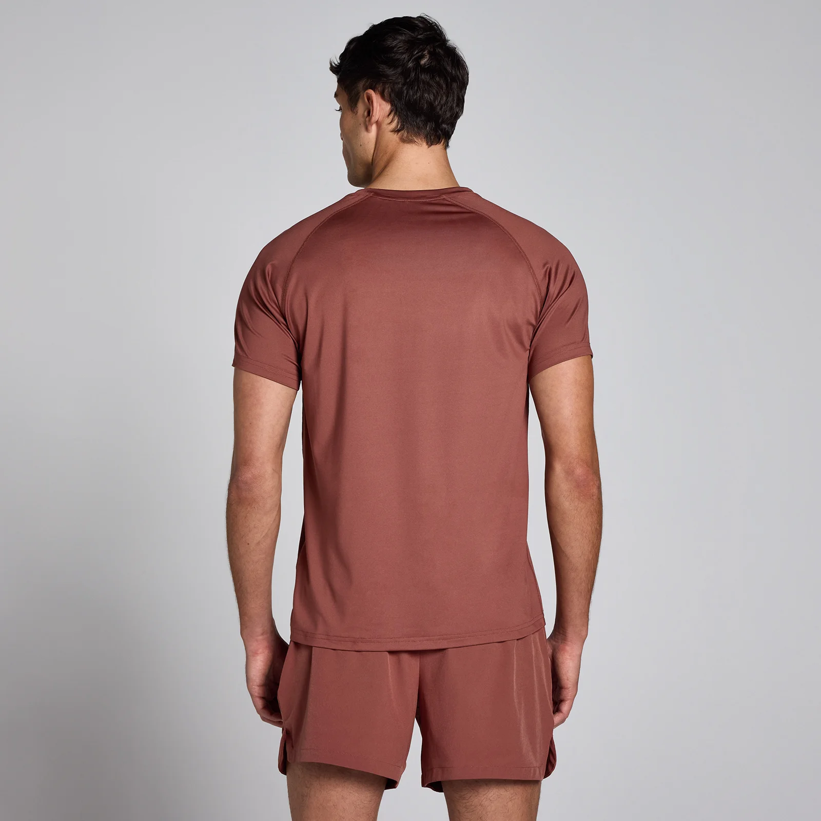MP Men's Training Short Sleeve T-Shirt - Maroon - XXXL Image 2
