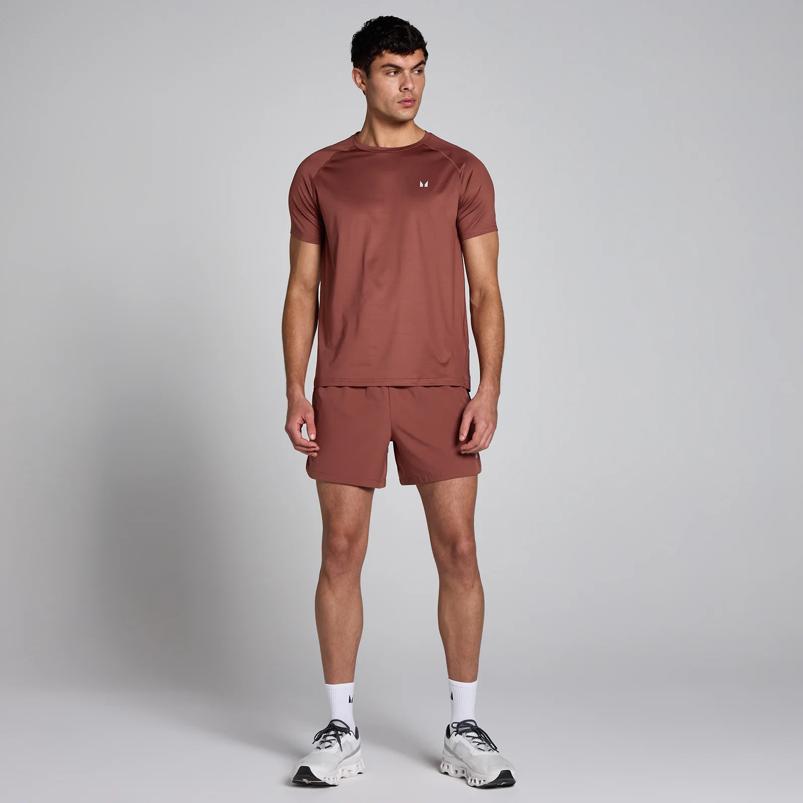 MP Men's Training Short Sleeve T-Shirt - Maroon - XXXL Image 3