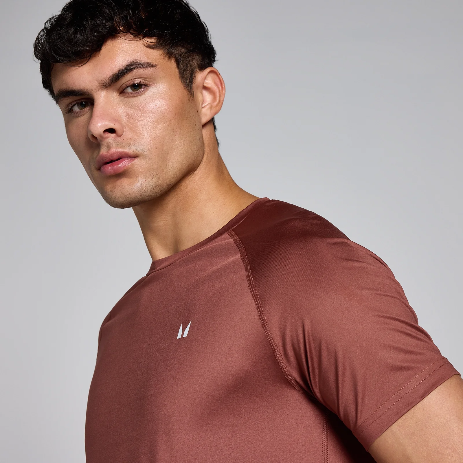 MP Men's Training Short Sleeve T-Shirt - Maroon - XXXL Image 4