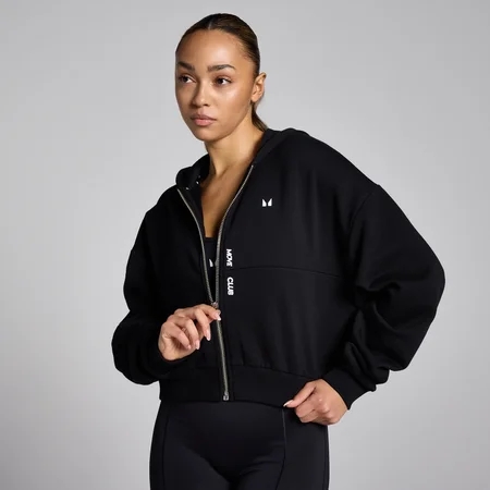 MP Women's Tempo Zip Through Hoodie - Black