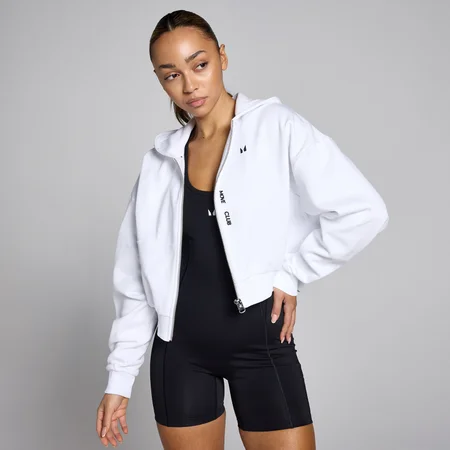MP Women's Tempo Zip Through Hoodie - White