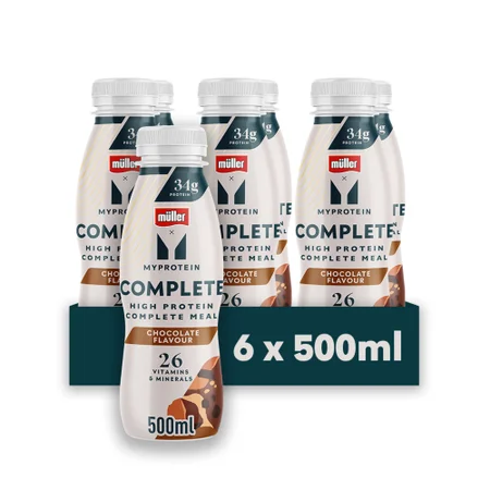 Myprotein x Müller — Complete Shakes - 6x500ml - Chocolate