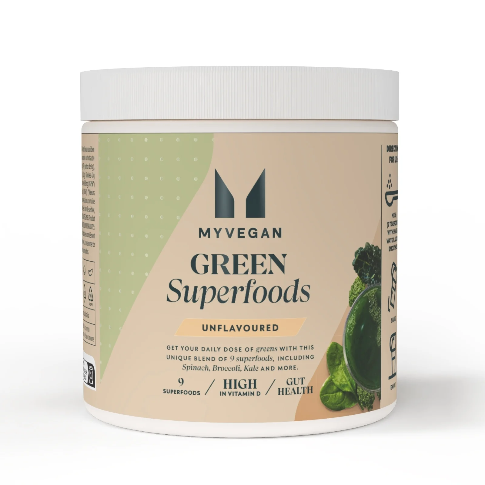 Green Superfoods - 50servings - Unflavoured Image 1