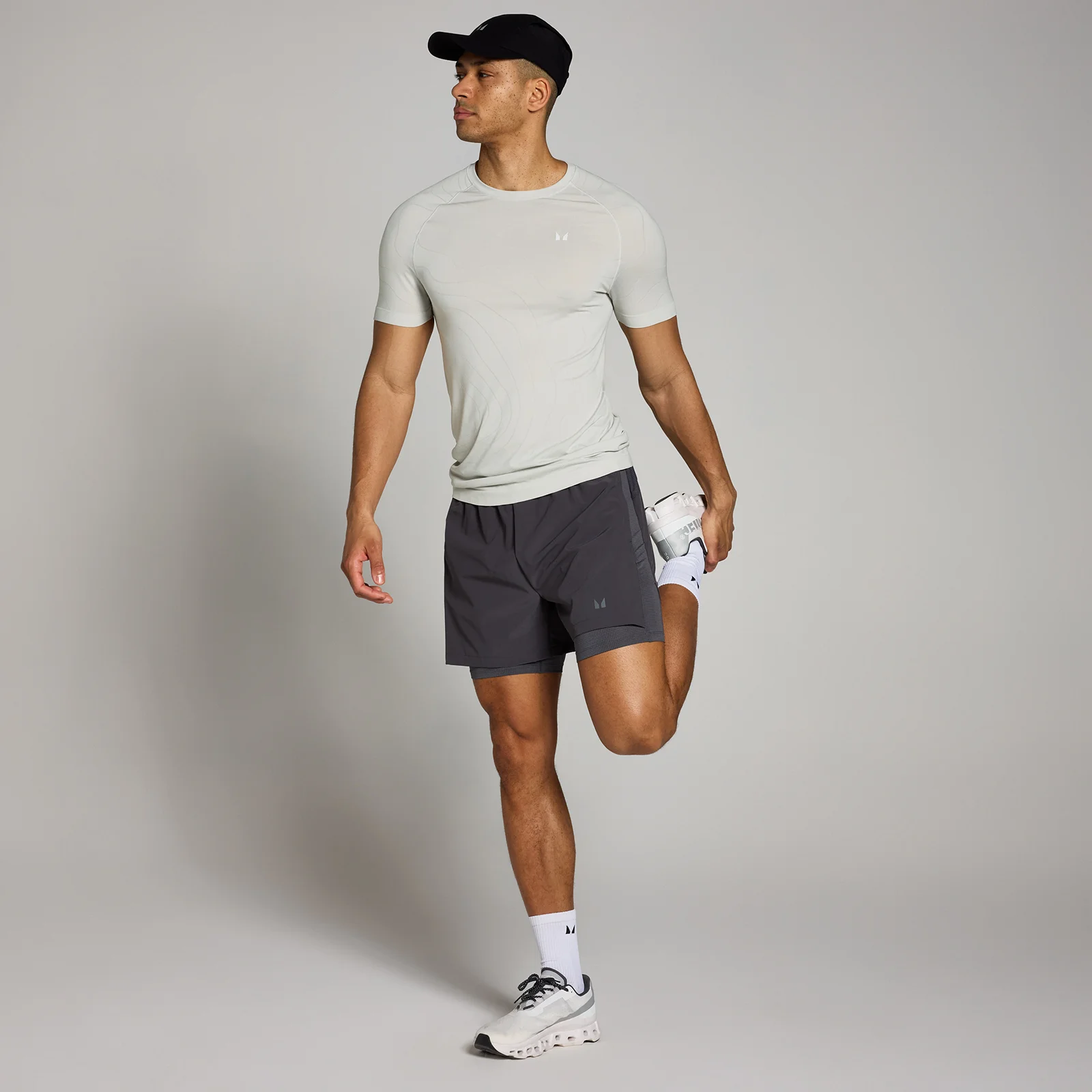 MP Men's Velocity Ultra Muscle Fit Seamless T-Shirt - Chrome - S Image 3