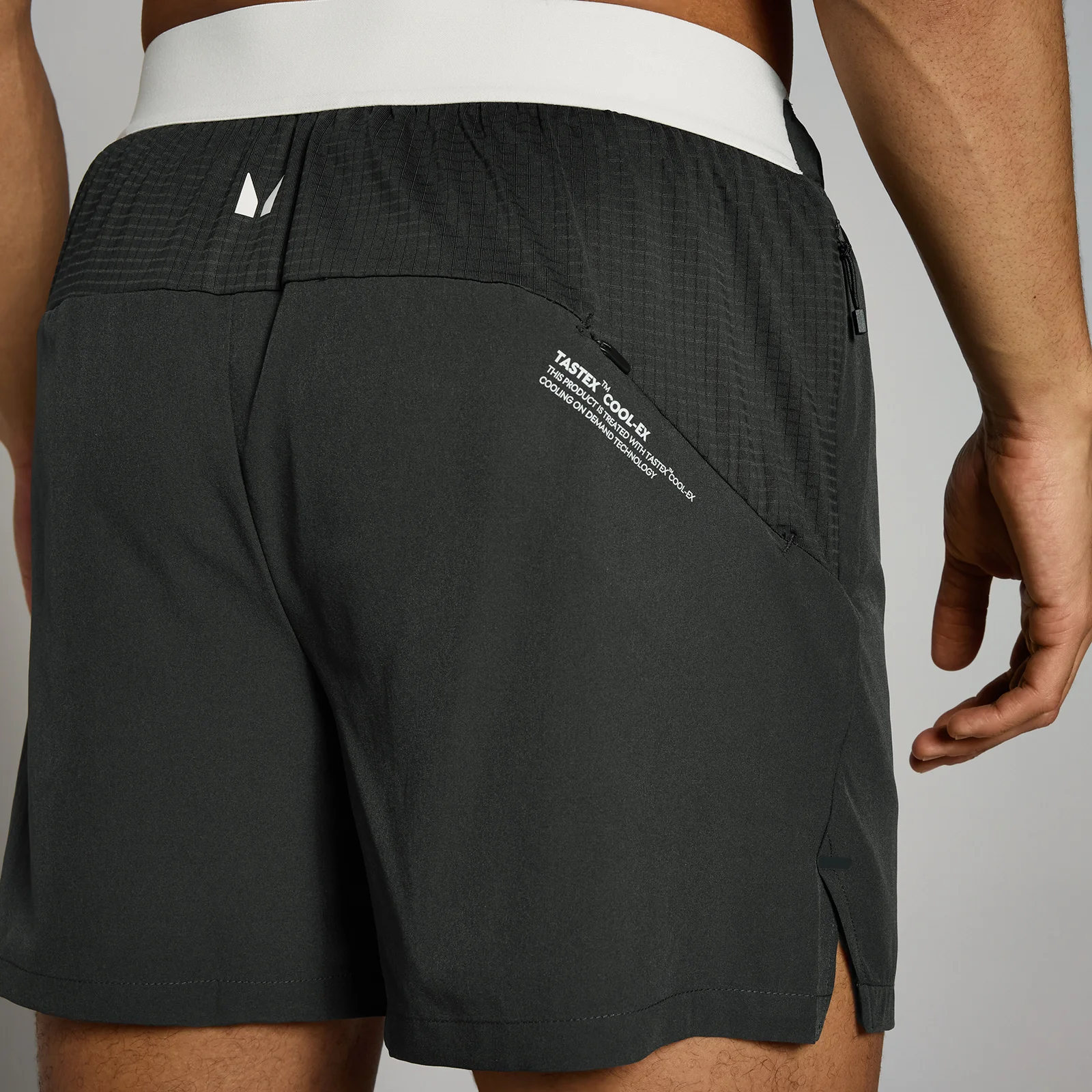 MP Men's Tempo Ultra 5" Shorts - Washed Black - XS Image 4